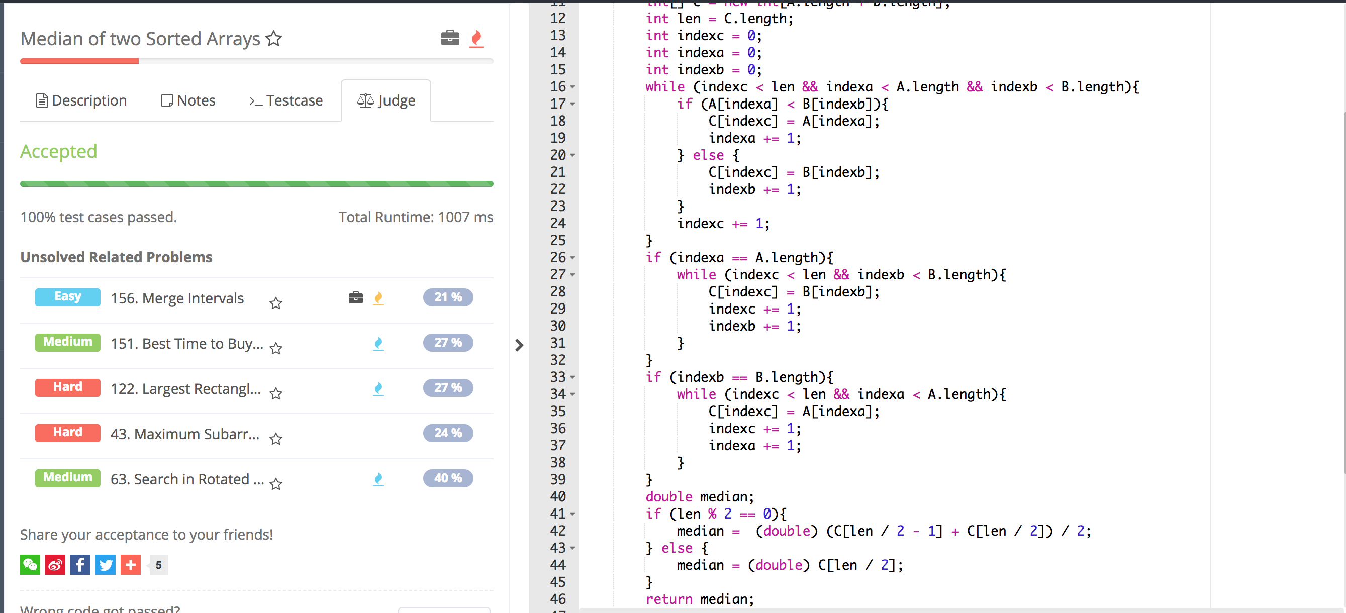 Median Of Two Sorted Arrays Cmd Markdown Median of two sorted arrays cmd markdown